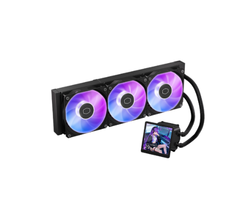 תמונה של קירור נוזלי משולש Cooler Master MasterLiquid Core LCD 360 4-inch