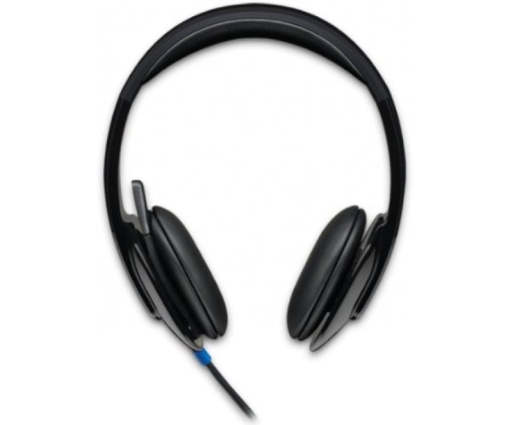 תמונה של אוזניחות ומיקרופון Logitech H540 USB Computer Headset Black