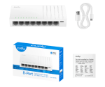 תמונה של מתג ללא שנאי Cudy GS108U 8 Port GB Lan Type-C POWER