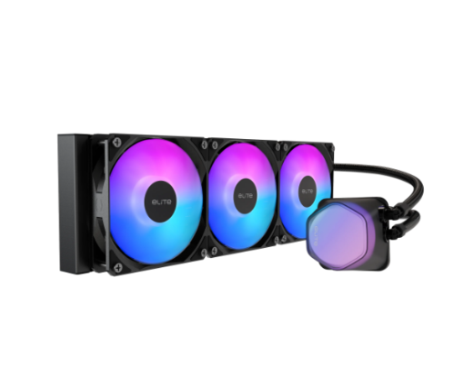 תמונה של קירור נוזלי משולש שחור Cooler Master Elite Liquid 360 ARGB