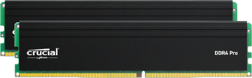 תמונה של זכרון לנייח Crucial Pro 64GB Kit 2X32GB DDR4 3200Mhz C22 UDIMM