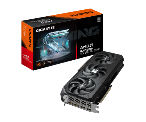 תמונה של כרטיס מסך Gigabyte RX 9070 GRE GAMING OC 12GB GDDR6