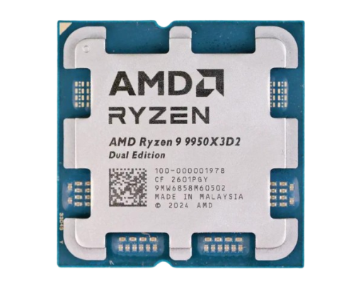 תמונה של מעבד AMD Ryzen 9 9950X3D2 Dual TRAY 16C 32Thr TDP Max 200W