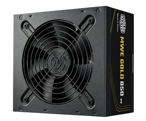 תמונה של ספק כוח לא מודולרי Cooler Master MWE 80 Plus Gold 850 V3 850W