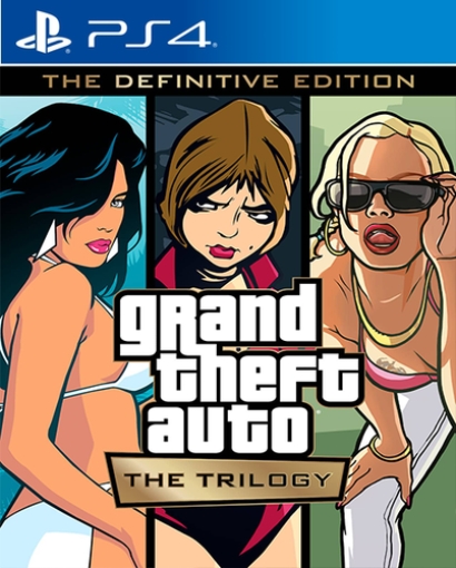תמונה של PS4 GTA - GRAND THEFT AUTO: THE TRILOGYTHE DEFINITIVE EDITION  PLAYSTATION