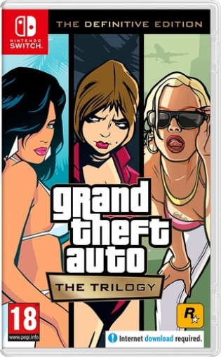 תמונה של NINTENDO SWITCH GTA - GRAND THEFT AUTO: THE TRILOGY – THE DEFINITIVE EDITION (CODE)