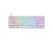 תמונה של מקלדת גיימינג אופטו־מכנית לבנה SKYLOONG GK61 RGB Glacier Yellow