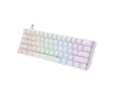 תמונה של מקלדת גיימינג אופטו־מכנית לבנה SKYLOONG GK61 RGB Glacier Yellow