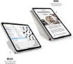 תמונה של כיסוי Origami No.1 ל-“A16 / 10.9 iPad 11 מבית Pipetto בצבע סגול מטלי