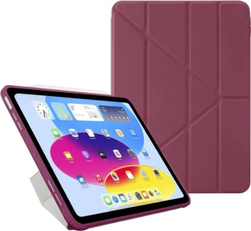 תמונה של כיסוי Origami No.1 ל-“A16 / 10.9 iPad 11 מבית Pipetto בצבע בורדו