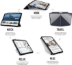 תמונה של כיסוי Origami No.3 ל-iPad Air 11″ M2/M3/M4/ iPad Air 10.9 עם אחסון ל-Apple Pencil מבית Pipetto בצבע כחול כהה