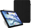 תמונה של כיסוי Origami No.3 ל-iPad Air 11″ M2/M3/M4/ iPad Air 10.9 עם אחסון ל-Apple Pencil מבית Pipetto בצבע שחור