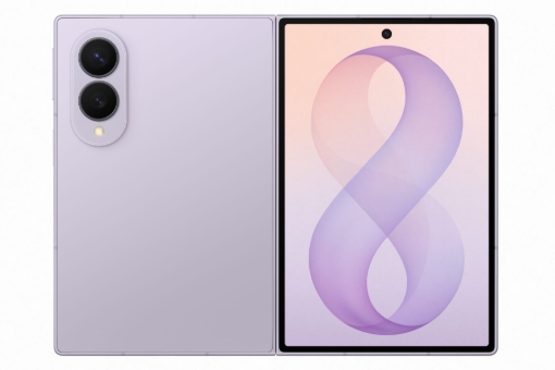 תמונה של טלפון סלולרי סמסונג גלקסי -SAMSUNG Galaxy Z Fold 8 12+256GB F971 בצבע סגול לבנדר – יבואן רשמי סאני