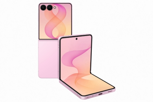 תמונה של טלפון סלולרי סמסונג גלקסי -SAMSUNG Galaxy FLIP Z 8 12+512GB F776 בצבע ורוד- יבואן רשמי סאני