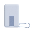 תמונה של סוללת גיבוי 10000mAh עם סטנד דגם Xiaomi Magnetic Power Bank 10000 בצבע כחול