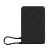תמונה של סוללת גיבוי 10000mAh עם סטנד דגם Xiaomi Magnetic Power Bank 10000 בצבע אפור