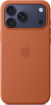 תמונה של כיסוי סיליקון עם MagSafe למכשיר iPhone 17 Pro Max בצבע טרקוטה