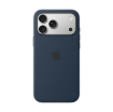תמונה של כיסוי סיליקון עם MagSafe למכשיר iPhone 17 Pro Max בצבע Midnight