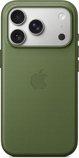 תמונה של כיסוי TechWoven עם MagSafe למכשיר iPhone 17 Pro בצבע ירוק
