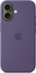 תמונה של כיסוי סיליקון עם MagSafe למכשיר iPhone 17 בצבע ערפל סגול