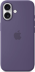 תמונה של כיסוי סיליקון עם MagSafe למכשיר iPhone 17 בצבע ערפל סגול