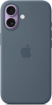 תמונה של כיסוי סיליקון עם MagSafe למכשיר iPhone 17 בצבע עוגן כחול