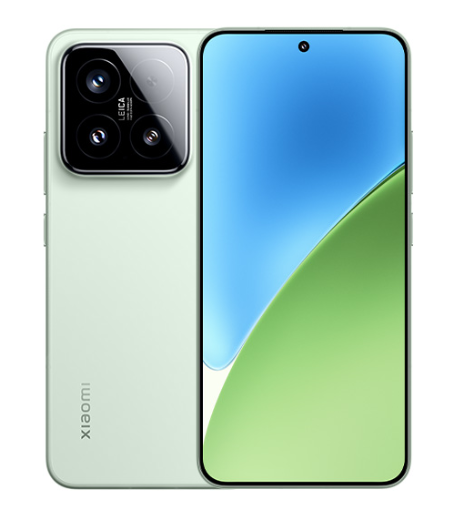 תמונה של טלפון סלולרי שיאומי  Xiaomi 15 12+512GB בצבע ירוק