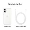תמונה של טלפון סלולרי אפל Apple iPhone 16 Plus 256GB MXWV3QN/A בצבע White