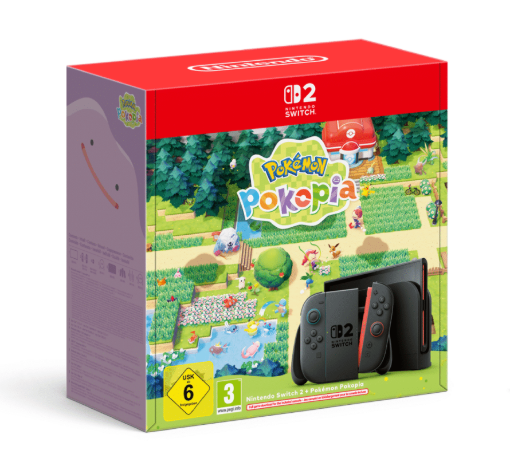 תמונה של קונסולה סוויטצ’ 2 + משחק Nintendo Switch 2 & Pokémon Pokopia | Limited bundle