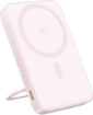 תמונה של מטען נייד Baseus PicoGo Qi2 Magnetic 5000mAh Power Bank Stand Pink
