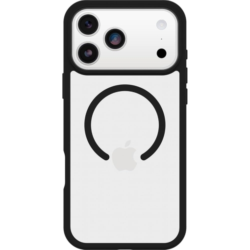תמונה של כיסוי OTTERBOX ל IPhone 17 pro max React MagSafe clear/bl