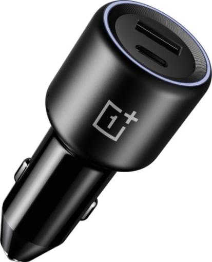 תמונה של מטען לרכב OnePlus Supervooc 80W בצבע שחור