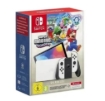 תמונה של קונסולת משחקים מעוצבת Nintendo Switch OLED Mario Wonder + מנוי 12 כלול בצבע לבן