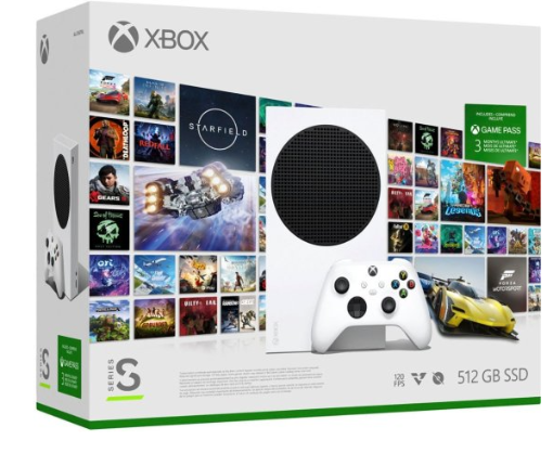 תמונה של קונסולת משחק Microsoft Xbox Series S  זיכרון 512GB SSD – באנדל Starter  מנוי Game Pass Ultimate לשלושה חודשים