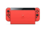 תמונה של קונסולת משחק נינטנדו OLED בצבעים של NINTENDO Mario Red Edition