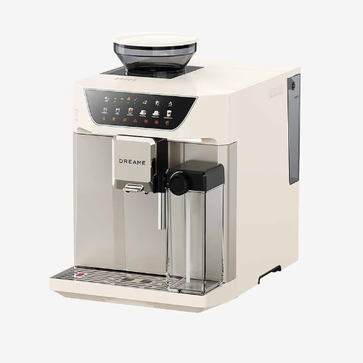 תמונה של מכונת קפה אוטומטית Dreame Ecceluxe Master FCM60 בצבע לבן