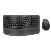 תמונה של סט מקלדת ועכבר Logitech Wave Keys & Lift Combo Graphite