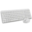 תמונה של סט מקלדת ועכבר אלחוטיים Logitech MK250 Bluetooth בצבע לבן