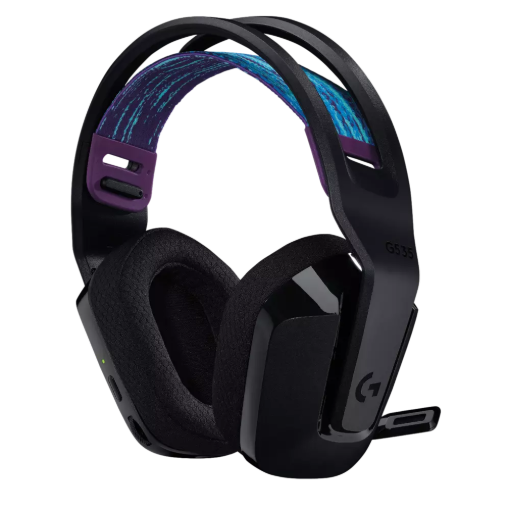 תמונה של אוזניות גיימינג אלחוטיות Logitech G535 LIGHTSPEED בצבע שחור