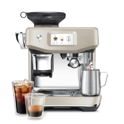 תמונה של מכונת קפה Barista Touch™ Impress SES882ALM Cold Brew בצבע שקד
