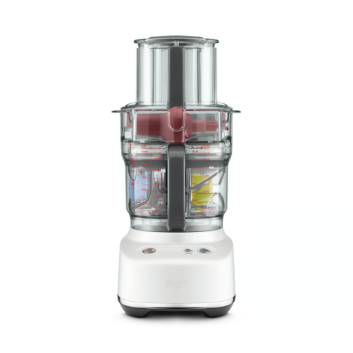 תמונה של מעבד מזון עם דיסקית קוביות Sage SFP638SST בצבע לבן