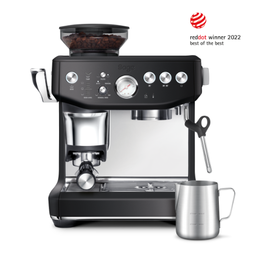 תמונה של מכונת קפה טוחנת Sage Barista Express® Impress SES876BST נירוסטה מושחרת