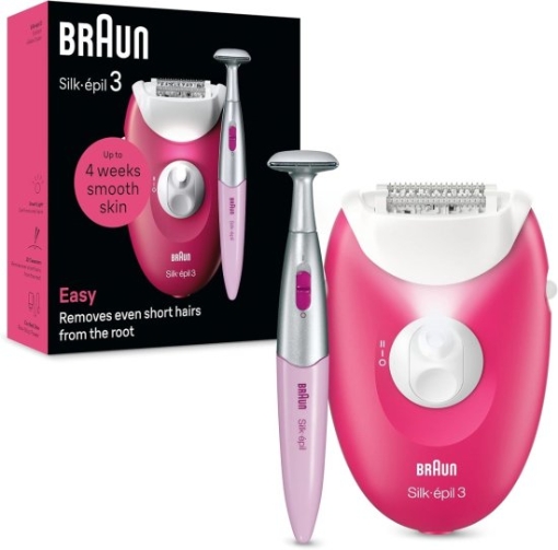 תמונה של מכשיר להסרת שיער Braun Silk-epil 3 דגם 3-202