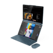 תמונה של מחשב נייד LENOVO YOGA BOOK 9 2X14″T ULTRA 9 32GB 1TB 3YP 83KJ003PIV בצבע Tidal Teal