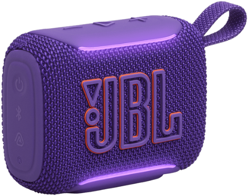 תמונה של רמקול אלחוטי JBL GO 5 בצבע סגול