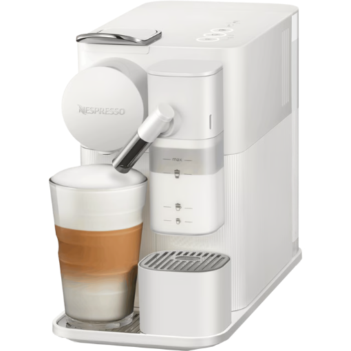תמונה של מכונת קפה Nespresso Lattissima One F121-IL-WH-NE בצבע לבן