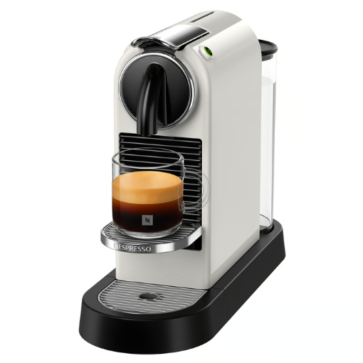 תמונה של מכונת קפה Nespresso Citiz בצבע לבן שמנת
