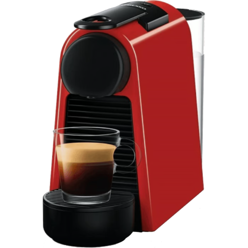 תמונה של מכונת קפה Nespresso Essenza Mini D30-IL-RE-NE2 בצבע אדום