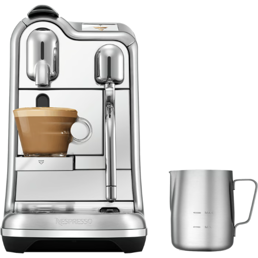 תמונה של מכונת קפה Nespresso Creatista Pro בגוון פלדת אל חלד