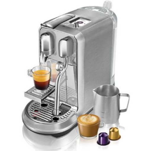 תמונה של מכונת קפה Nespresso Creatista Plus בגוון פלדת אל חלד